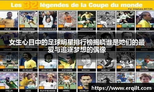 女生心目中的足球明星排行榜揭晓谁是她们的最爱与追逐梦想的偶像